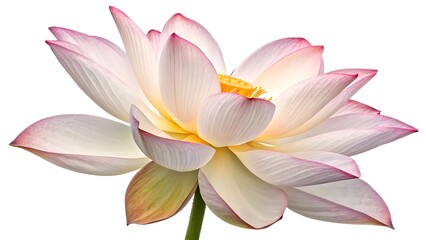 Naklejka premium Detailed Botanical Illustration of Vintage Dahlia Flower with Soft Pink and Peach Petals on Textured Background