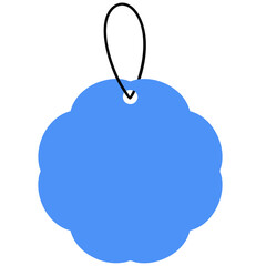 Simple Empty Price Tag