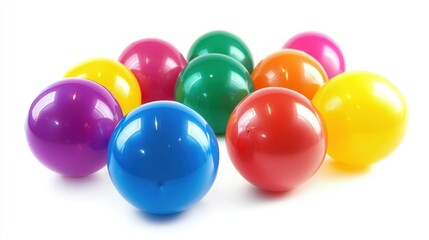 Vibrant Colorful Balloons