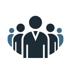 Group of people in business attire standing together