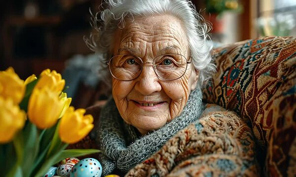 portrait of a senior woman