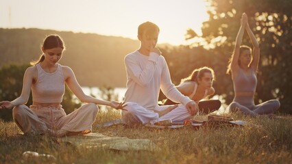 Join us for a soothing Sunset Yoga Session amid the beauty of Natures enchanting scenery