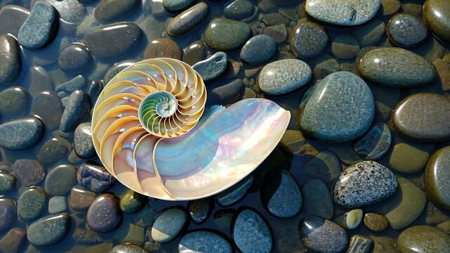 seashell on the beach