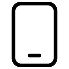 mobile outline icon