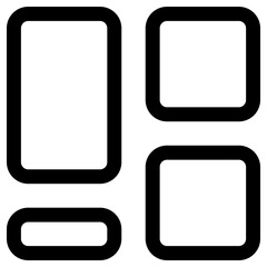 dashboard outline icon