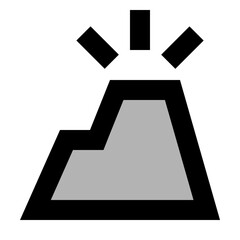 Volcano Icon
