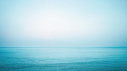 Obraz premium Abstract Blue Water Gradient: A Serene Flow of Light and Depth