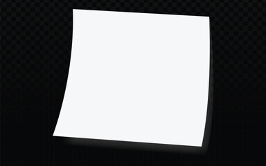 Blank white paper vector, a globally recognized symbol of creativity. Clean, simple design, ideal for notes or art. Realistic 3D effect, versatile for any purpose. Represents a universal canvas 