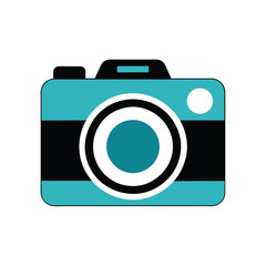 camera icon with white background
