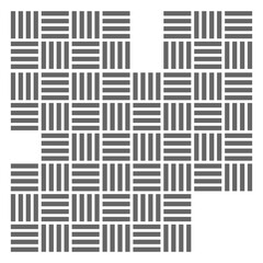 Minimalist Geometric Pattern with Repeating Lines