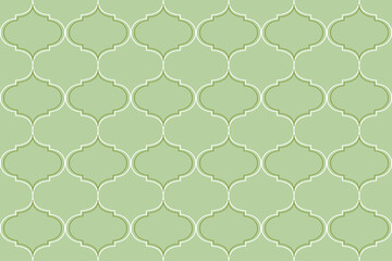 Trellis Pattern is inspired by the pattern of wooden frames or latticework. It is created by connecting diagonal lines intersecting in a diamond shape, both straight and continuous, looking graceful.