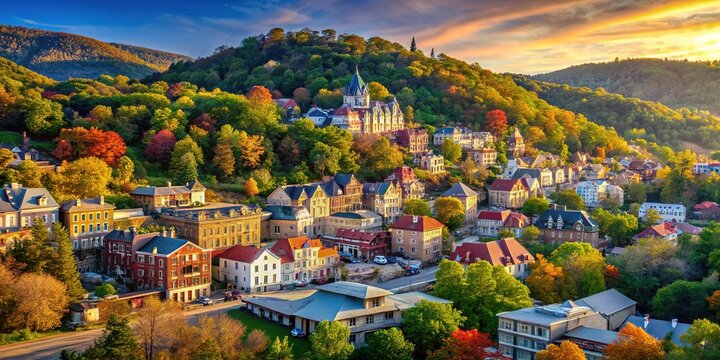 Eureka Springs:  Majestic views, charming Arkansas town.