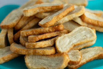 bontot, a typical Serang city food made from flour and a mixture of fish meat