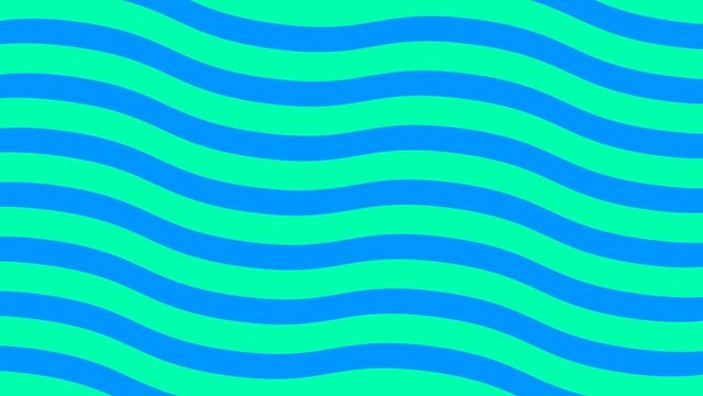 Kinetic Animated Flowing Lines Background