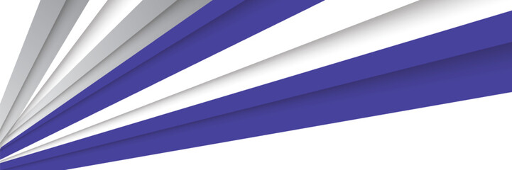 Obraz premium Modern blue background with Overlap layers black shadow effect. Graphic design elements.