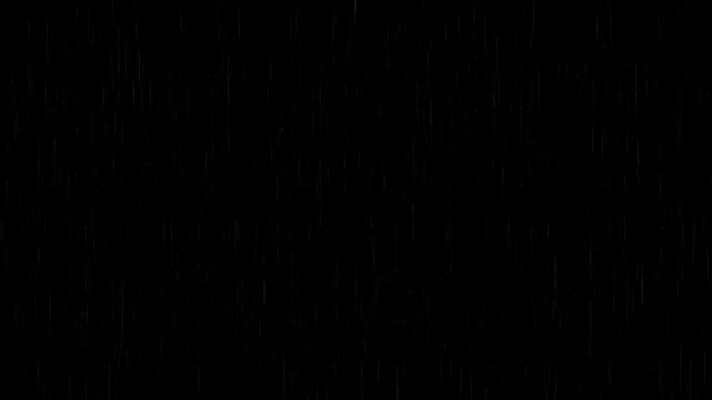 垂直に雨が降るアニメーション（小雨）