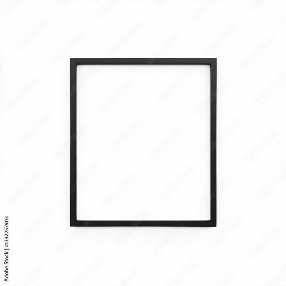 Wall mural the wall frame with transparent background png and jpeg image