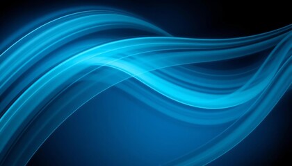 Obraz premium Abstract dynamic curved lines background in dark cyan, turquoise, and deep blue , gradient, dark cyan