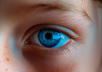 Fototapeta premium eye future vision