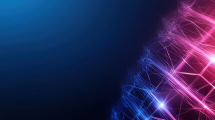 Wireless Technology and Future WiFi Concept, vibrant visualization of hyper advanced network with glowing lines