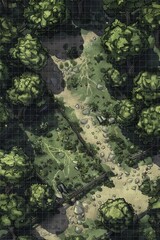 dnd battleground map gridded fantasy battlemap grid-based tabletop gaming terrain for roleplay scenarios immersive dungeon and dragon game maps tactical adventure layout high resolution game mat