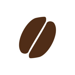 Abstract Coffee Bean Pattern with Layout Variations