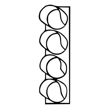 recommend clip art: simple traffic signal outline