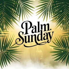 Obraz premium palm sunday