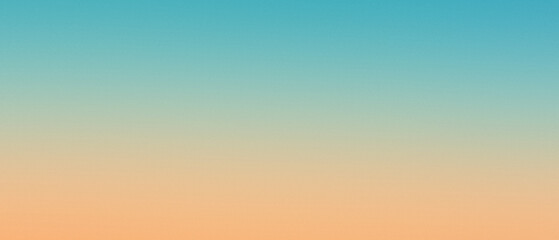 Fototapeta premium Gradient sky background with soft blue and orange hues, peaceful sunset scene for tranquil design projects, nature themes, and digital art.
