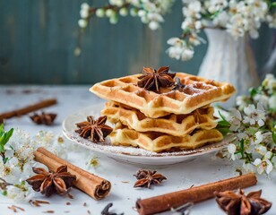 Fototapeta premium Waffeln
