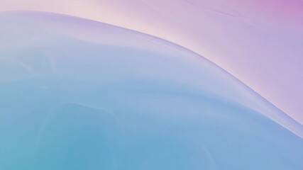 A fluid abstract background with smooth blue and pink gradients, resembling waves in a calm and serene design.
