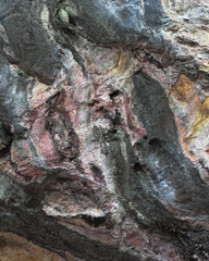 earth history detail of rock layers and plate tectonics