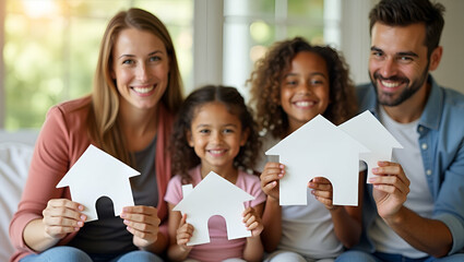 Obraz premium Family Home Adoption & Foster Care: Budgeting for Inflation in Charity