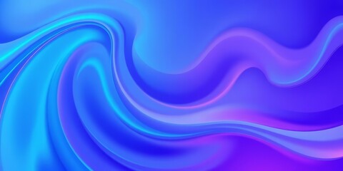 Naklejka premium Abstract swirling blue and purple gradients forming dynamic, flowing shapes, shapes, design element