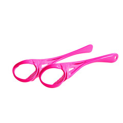 Fototapeta premium Pair of Stainless Steel Scissors Isolated on A White Background