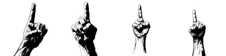 A witch is depicted holding an eyeball, symbolizing her involvement in mystical witchcraft and wizardry, with the human eye resting in the bony fingers of her hand, as shown in a black and white