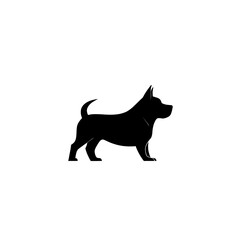 Furry Friends in Shadows: Bull Terrier Silhouette Series Celebrating the Amusing Bond Between Humans and These Canine Companions - Bull Terrier Illustration - Bull Terrier Modern - Dog Silhouette