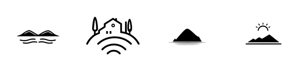 Obraz premium Whidbey Island map