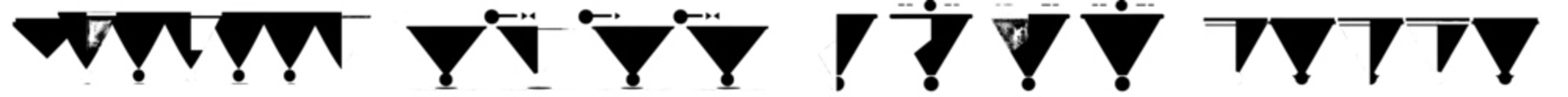 A business pyramid template is set with steps as part of sale marketing funnels, including a funnel diagram steps template and filter level icon