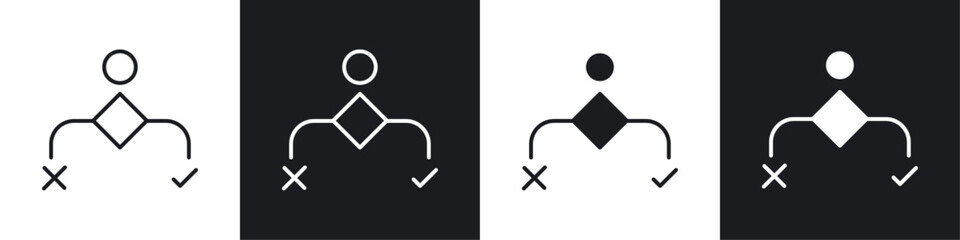 Condition icon symbol collection on white background.