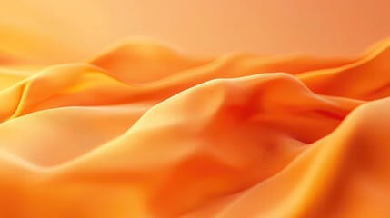 Obraz premium Blurry orange background with copy space for website banner.