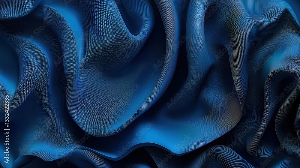 Poster captivating digital network grid with intricate flowing lines and shapes in a mesmerizing array of d