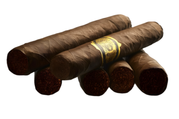 Luxury Cigars isolated on transparent background