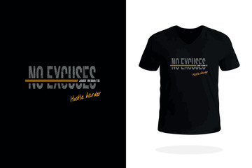 No Excuses Just Results Graphic Tee