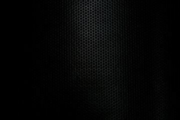 black macro texture,Speaker grille,Abstract black metallic mesh texture for background. Industrial...