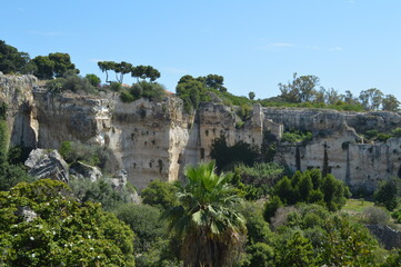 Fototapeta premium Siracusa,sicilia,il giardino della kolymbetra