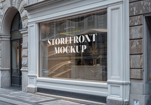 Perspective Storefront Mockup