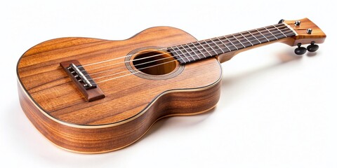 Obraz premium Ukulele 7 String Musical Instrument Closeup Studio Shot