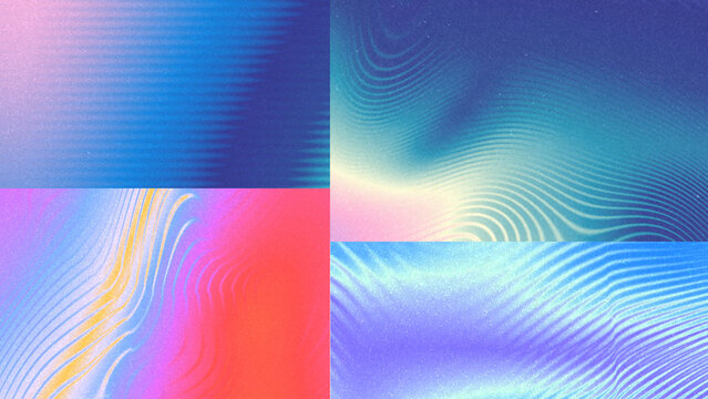 Grainy Gradient Waves