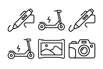 Fototapeta premium tools icons set